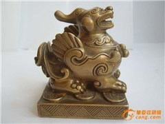 青州銅工藝品貔貅