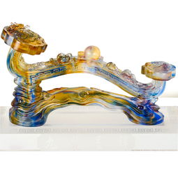 【古法琉璃龍鳳如意工藝擺件商務會議辦公家居裝飾實用創(chuàng)意禮品批發(fā)】_
