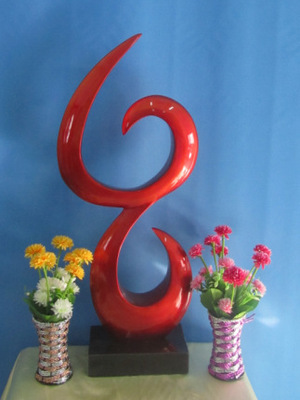 【供應批發雕塑工藝品 現在藝術樹脂工藝品 酒店擺飾用品 家居擺飾】價格,廠家,圖片,塑料、樹脂工藝品,深圳市華盛美雕塑工藝品-