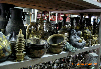 低價批發銅碗 銅工藝餐具 仿古銅器工藝品批發(碗口13CM)