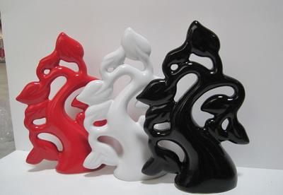 陶瓷工藝品 迎客 小發(fā)財樹 擺件批發(fā) 仿真樹創(chuàng)意 招財樹