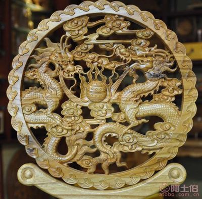 【福到家福臨桃木擺掛件FL-2423雙龍護(hù)主插屏桃木工藝品批發(fā)桃木劍】肥城市福臨桃木工藝品廠 - 產(chǎn)品庫(kù)