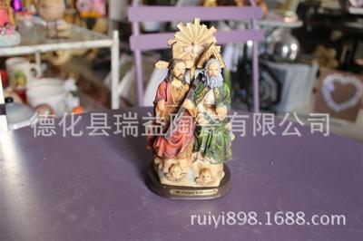 【樹(shù)脂工藝品批發(fā) 西方宗教人物 家居擺件 0295】?jī)r(jià)格,廠家,圖片,塑料、樹(shù)脂工藝品,德化縣瑞益陶瓷-