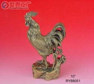 批發(fā)樹脂仿銅踏葉公雞(圖)_禮品、工藝品、飾品_世界工廠網(wǎng)中國產(chǎn)品信息庫