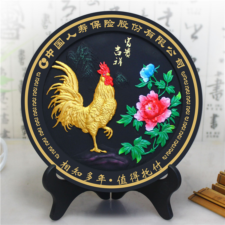 廠家批發(fā)炭雕工藝品創(chuàng)意禮品擺件商務(wù)饋贈(zèng)中國(guó)人壽保險(xiǎn)會(huì)銷禮品