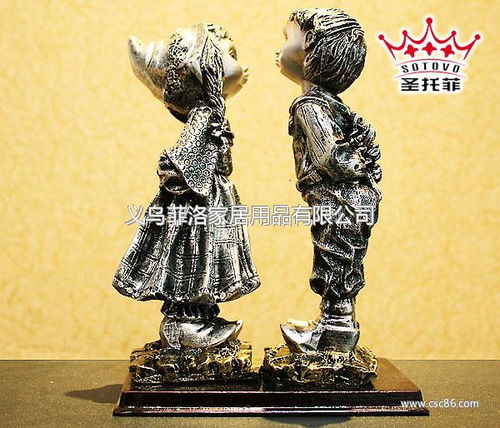 婚慶禮物 樹脂擺件 幸福甜蜜情侶娃娃 工藝品批發 fa204