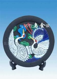 供應炭雕/炭雕批發(fā)/活性烏金碳/圓擺-松鶴長春_禮品、工藝品、飾品_世界工廠網(wǎng)中國產(chǎn)品信息庫