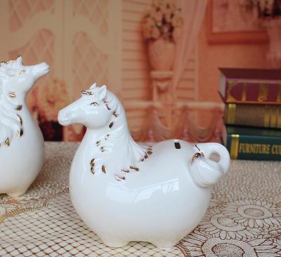 高檔玉瓷骨瓷陶瓷花瓶擺件與珍珠飾品 家居工藝品的完美結合